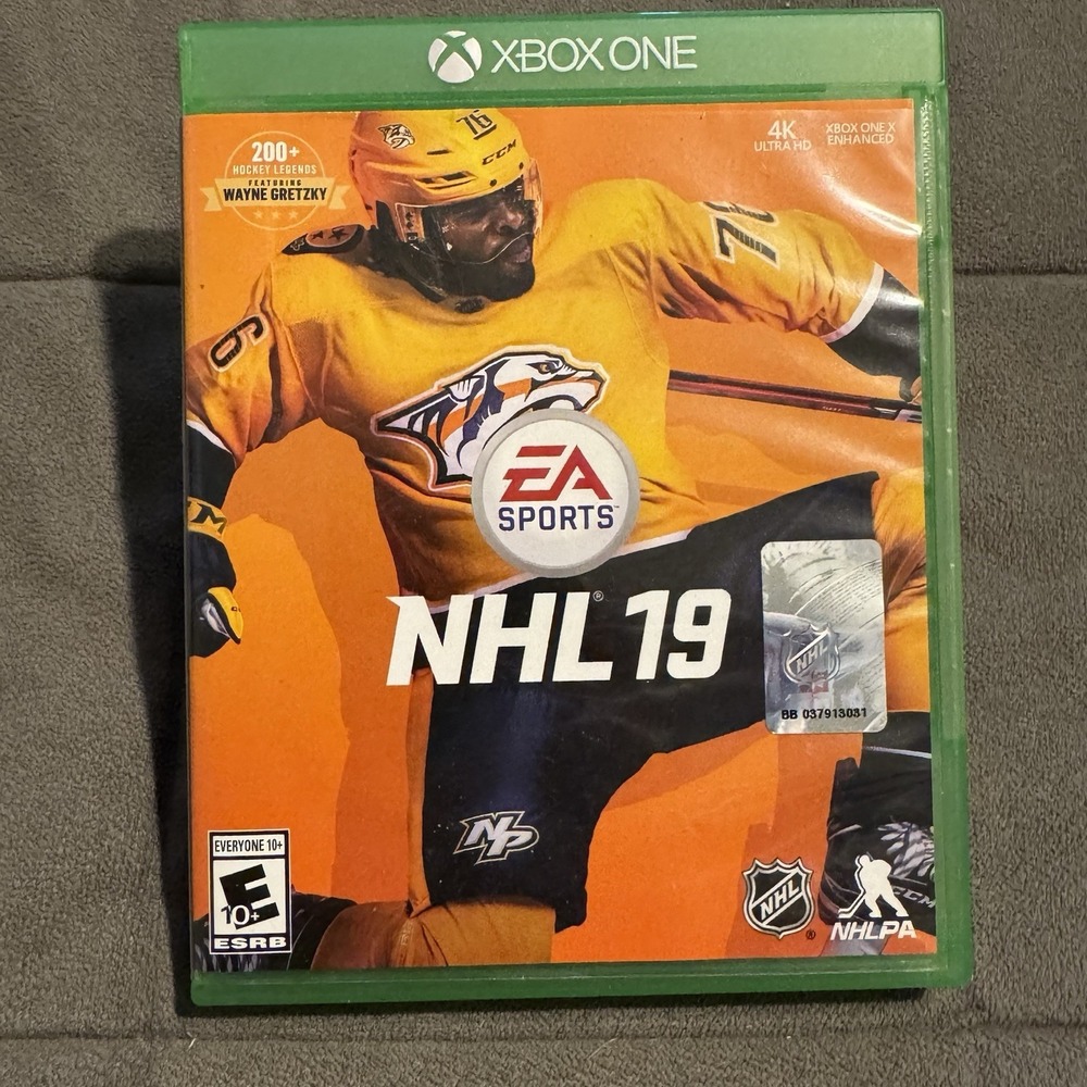NHL 19 Xbox One Video Game Disc Tested & Works Xbox 1